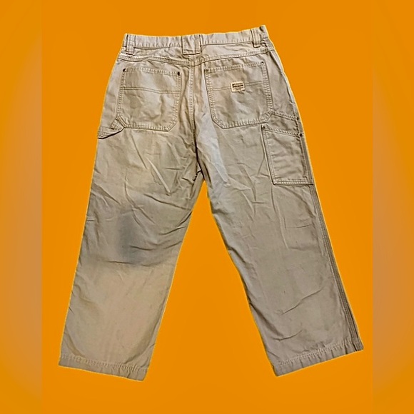 Columbia Pants Men’s 34x31 Beige Cargo Relaxed Fit Straight Leg - Picture 2 of 5